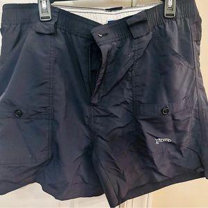 AFTCO Black Men’s size 38 with 6 in inseam Original Fishing Shorts.